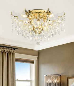 메세라 8등 크리스탈거실등 안방전등