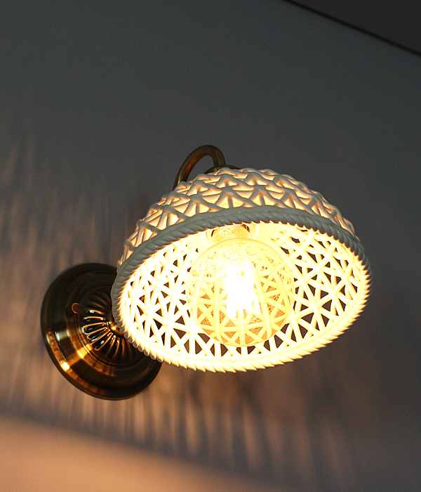 니트 도자기벽등 벽전등 벽무드등