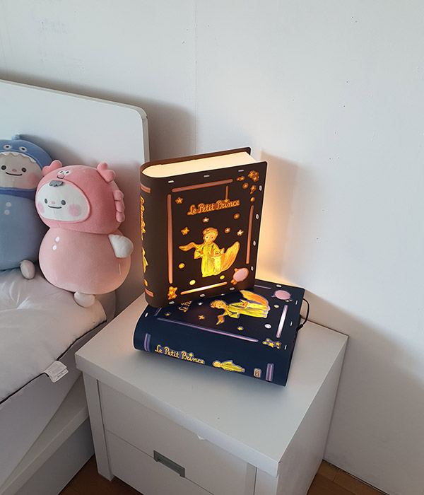 어린왕자 클래식 테이블조명, 북 스탠드, 키즈 LED스텐드